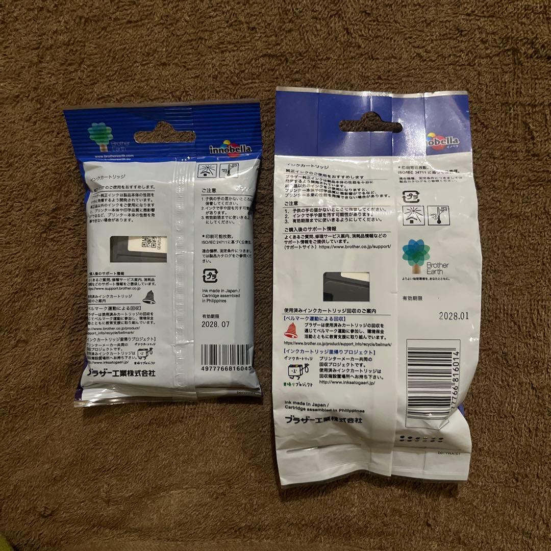 brother LC-412XL 純正インク 各色単品4本セット新品★☆