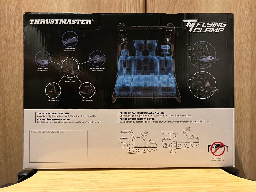 PC用ゲームコントローラー・コンバーター THRUSTMASTER FLYING CLAMP