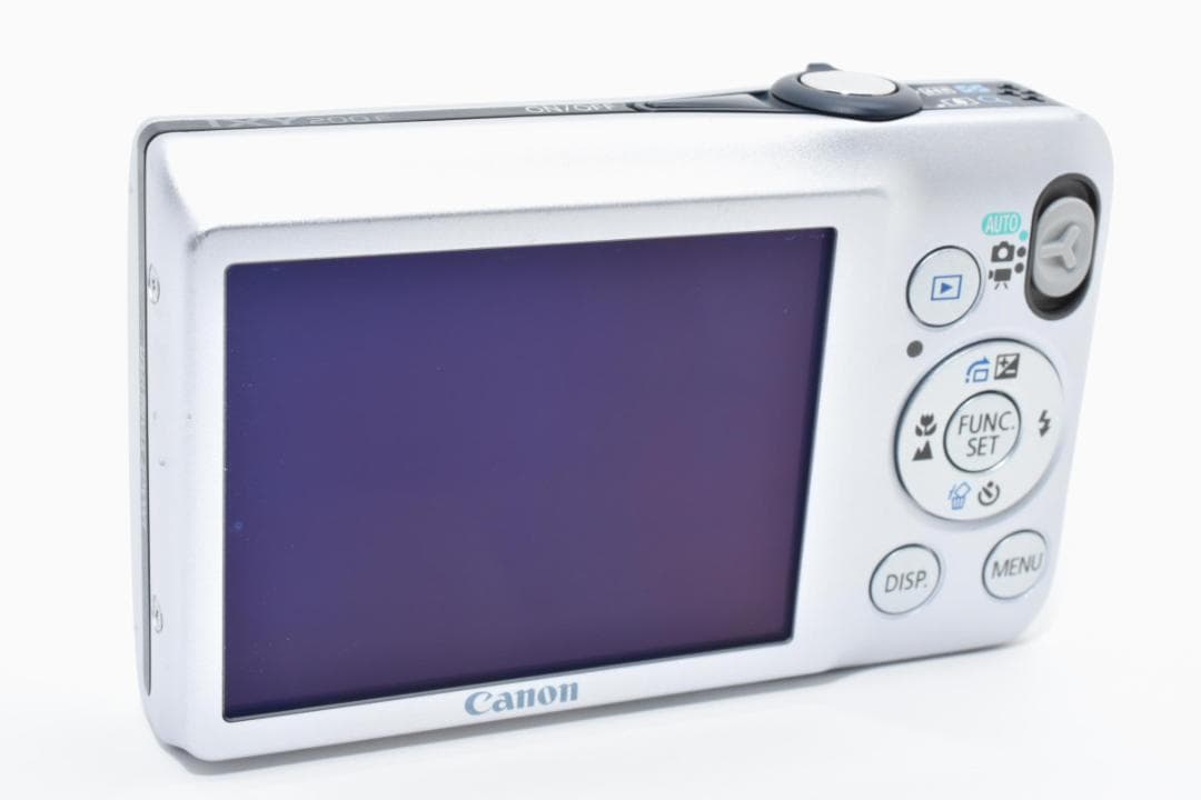 キヤノン 200F コンパクトデジタルカメラ シルバー Canon