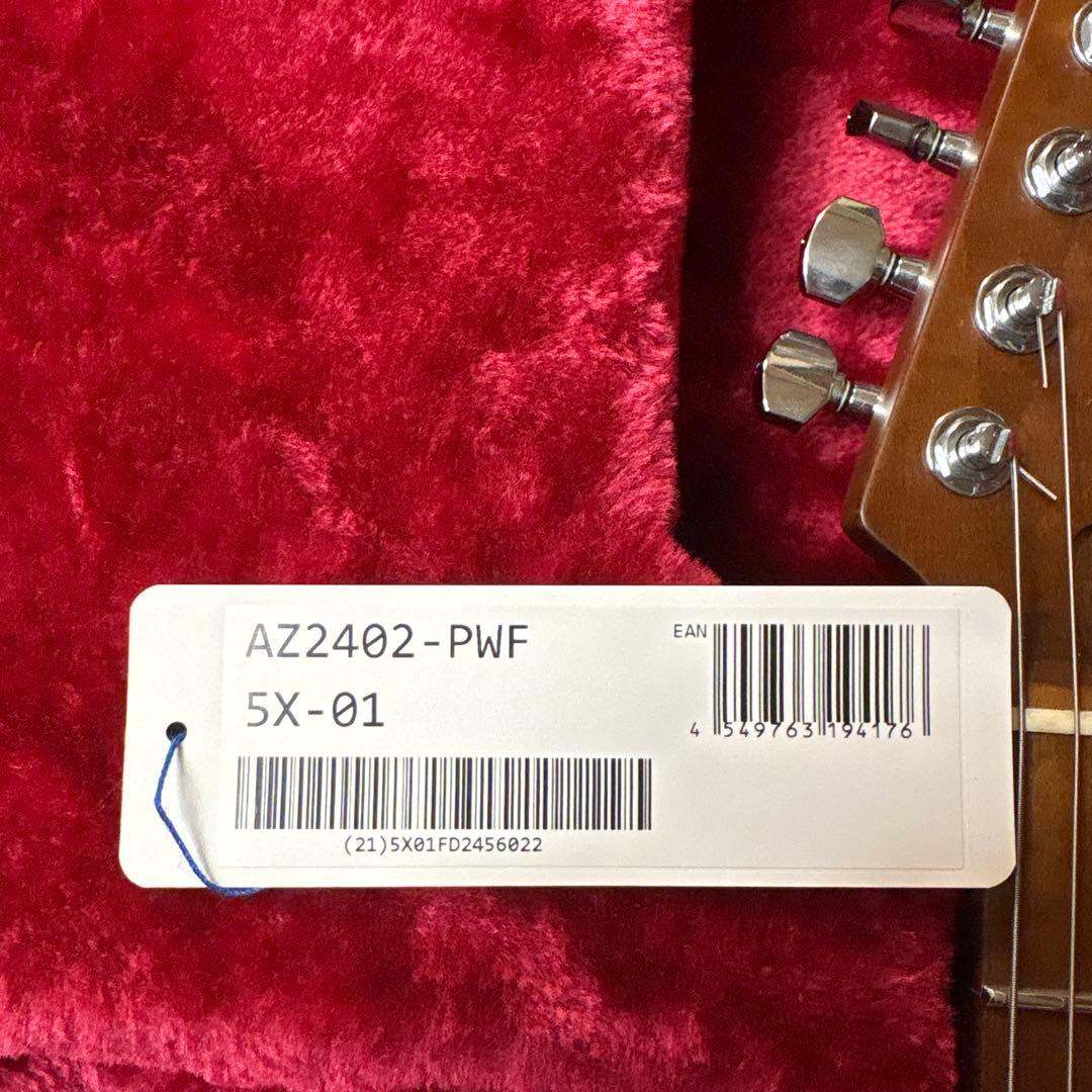 美品！アイバニーズIbanez Prestige AZ2402 PWF