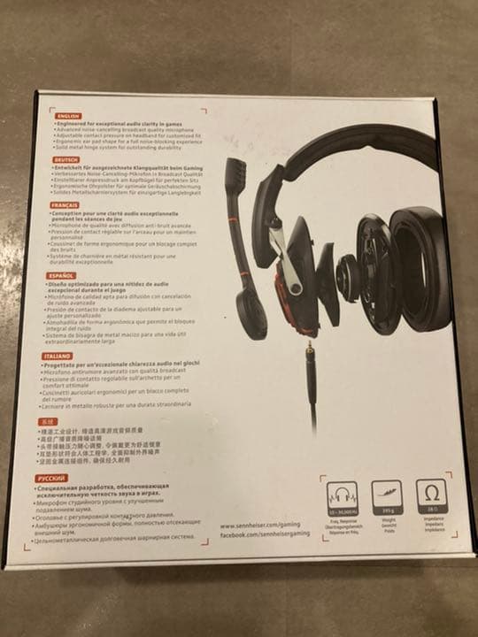 SENNHEISER GSP 600 美品