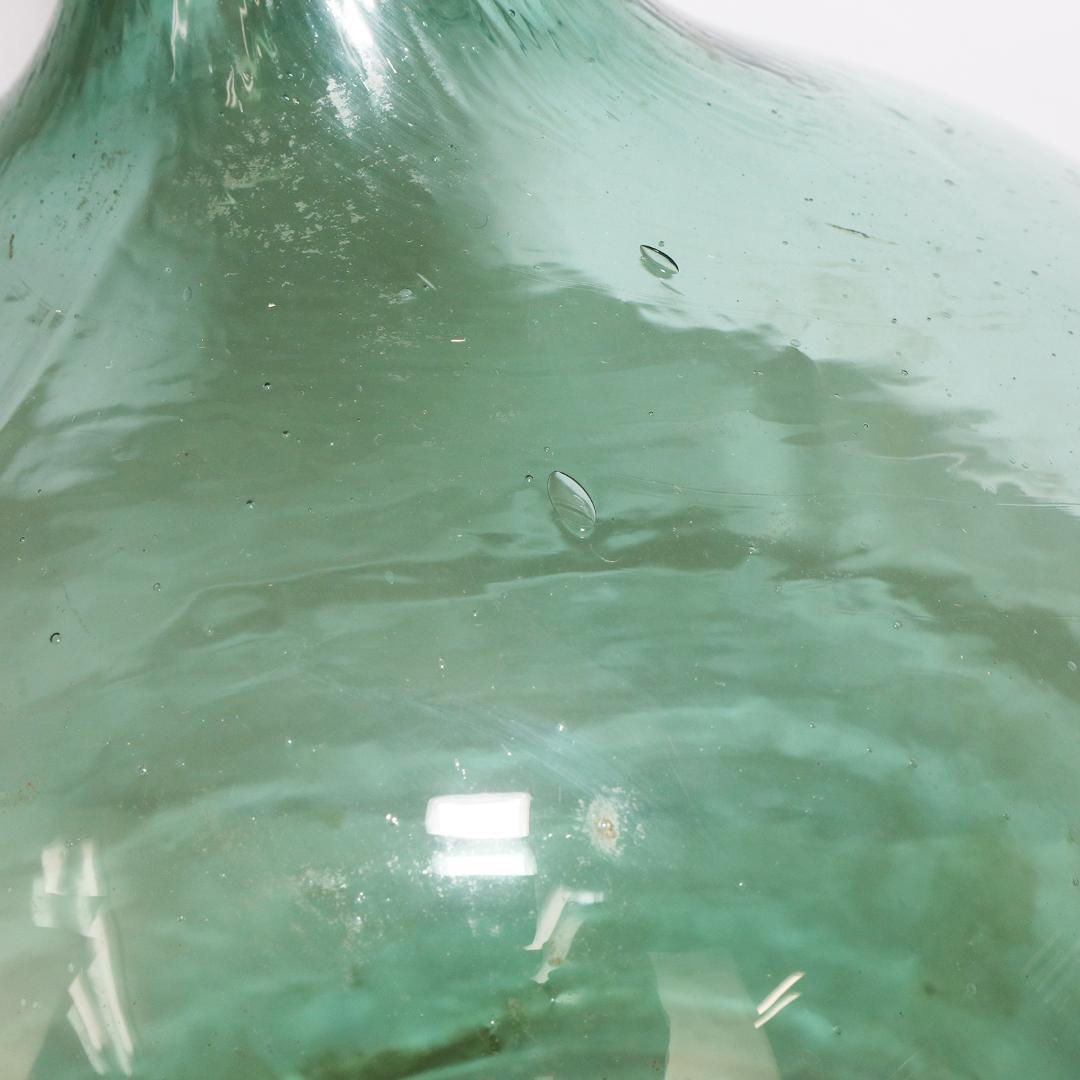 デミジョンボトル 昭和レトロ ガラス瓶 気泡