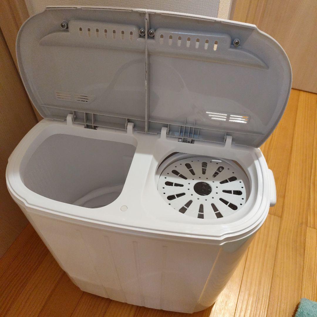 二槽式洗濯機 本体 ホワイトグレー