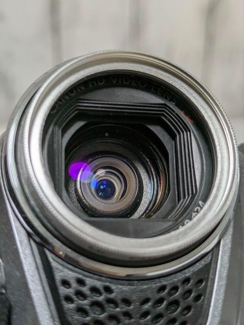【美品】Canon iVIS HF R21 フルHDビデオカメラ 高画質動作良好