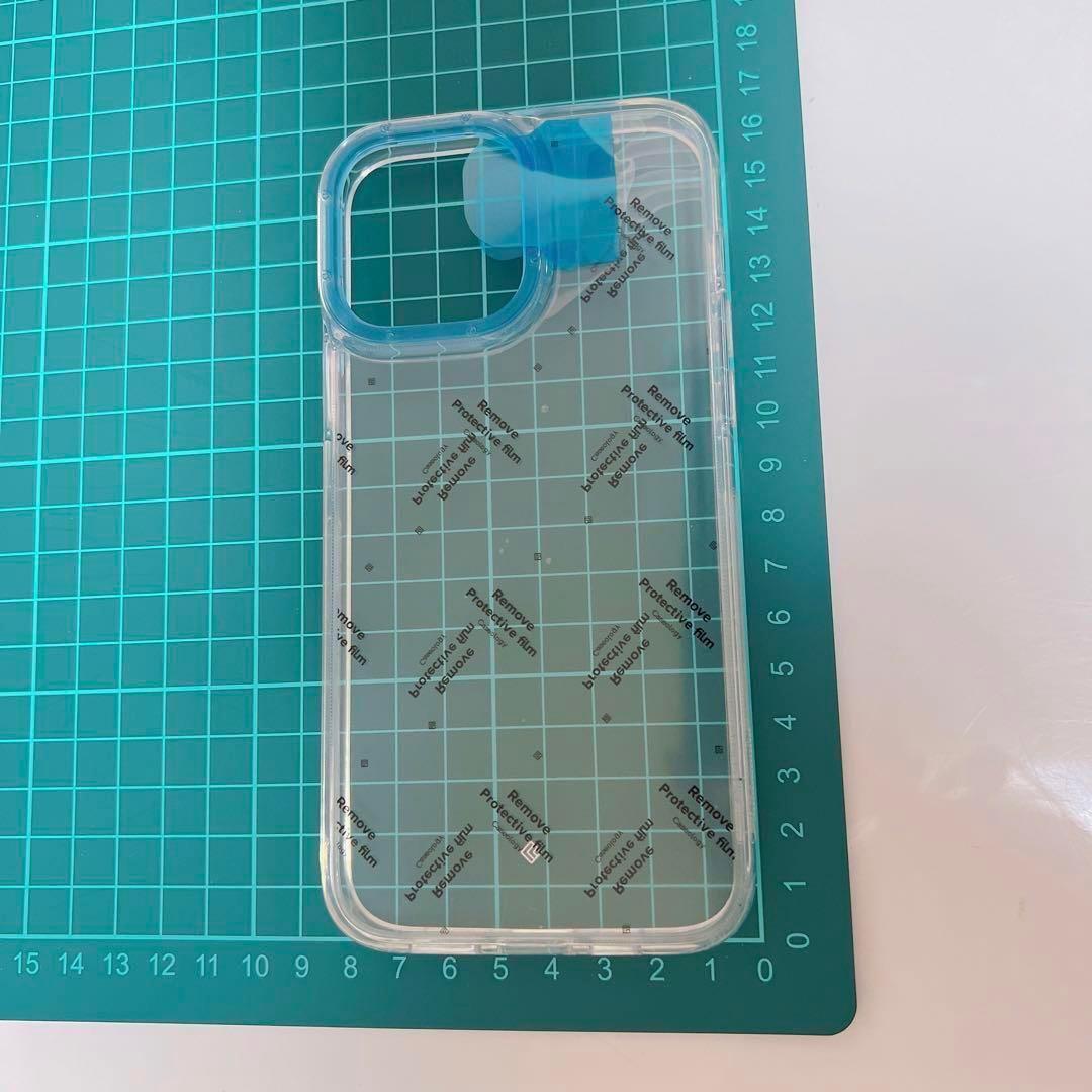 iPhone13 Pro MAXケース　ローヤルスカイブルー