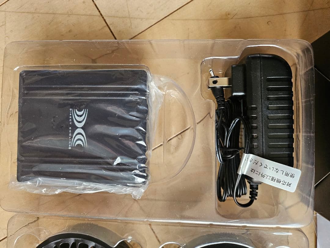 空調服 SK00012 スターターキット 14.4V ブラックファン　バッテリー