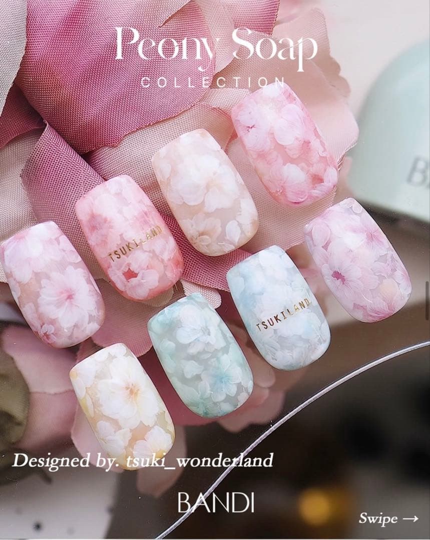 BANDI Peony Soap ピオニーソープ ジェルネイル セット