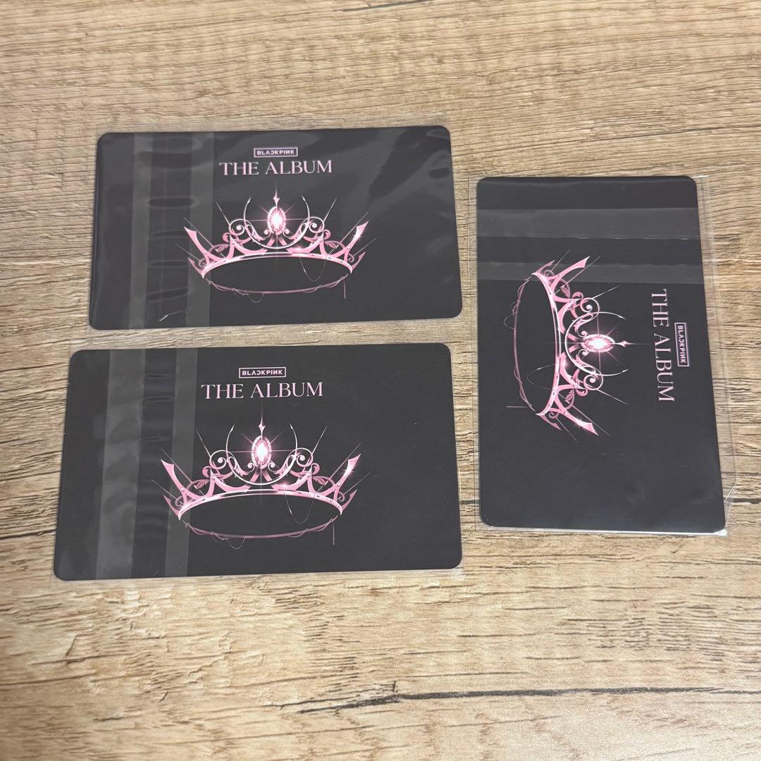 blackpink ユニバ the album 特典トレカ　ロゼ　rose