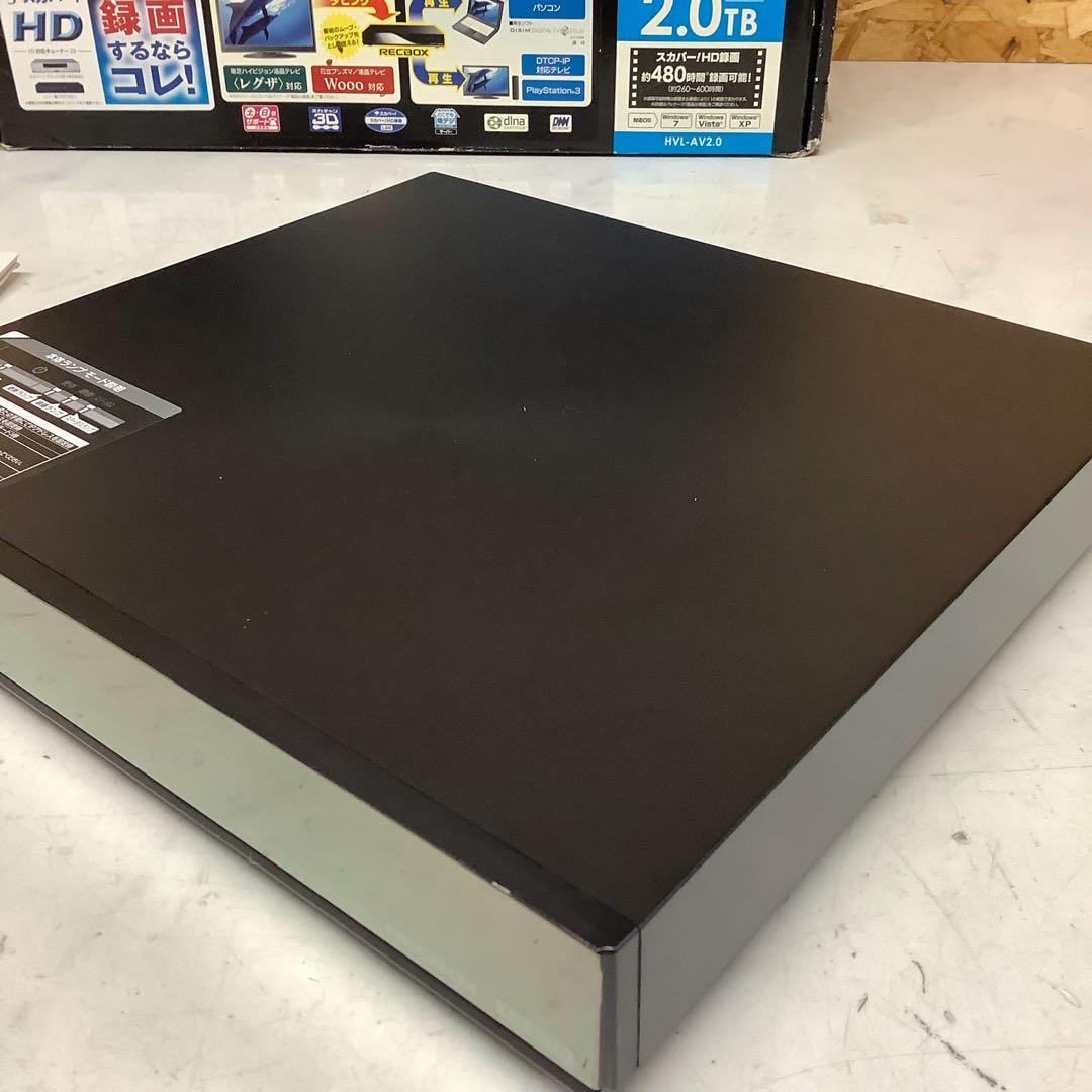 I-O DATAHVL-AV2.02TBRECBOX録画用HDD箱有（Q-87)