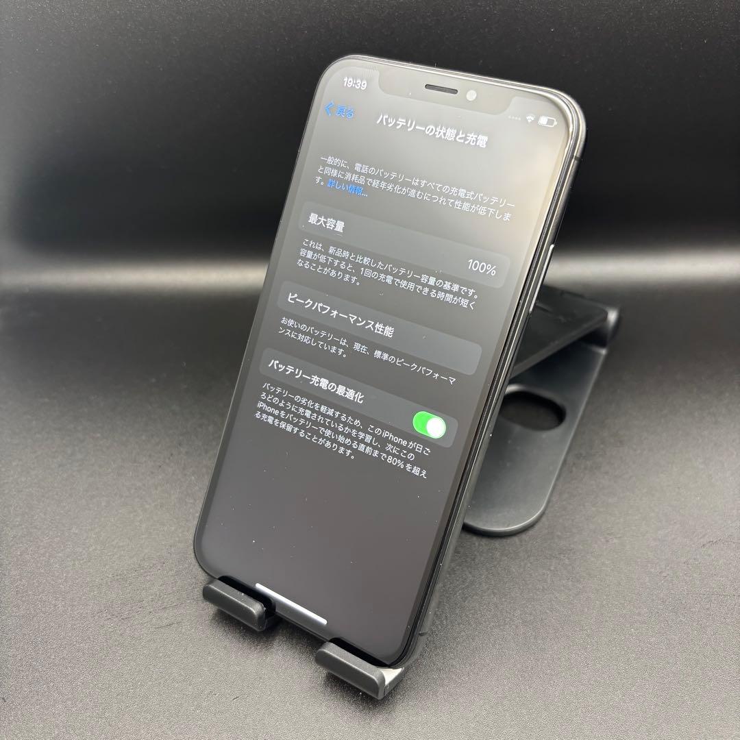 iPhone X 64GB 高品質 新品バッテリー　入学祝い　卒業祝い