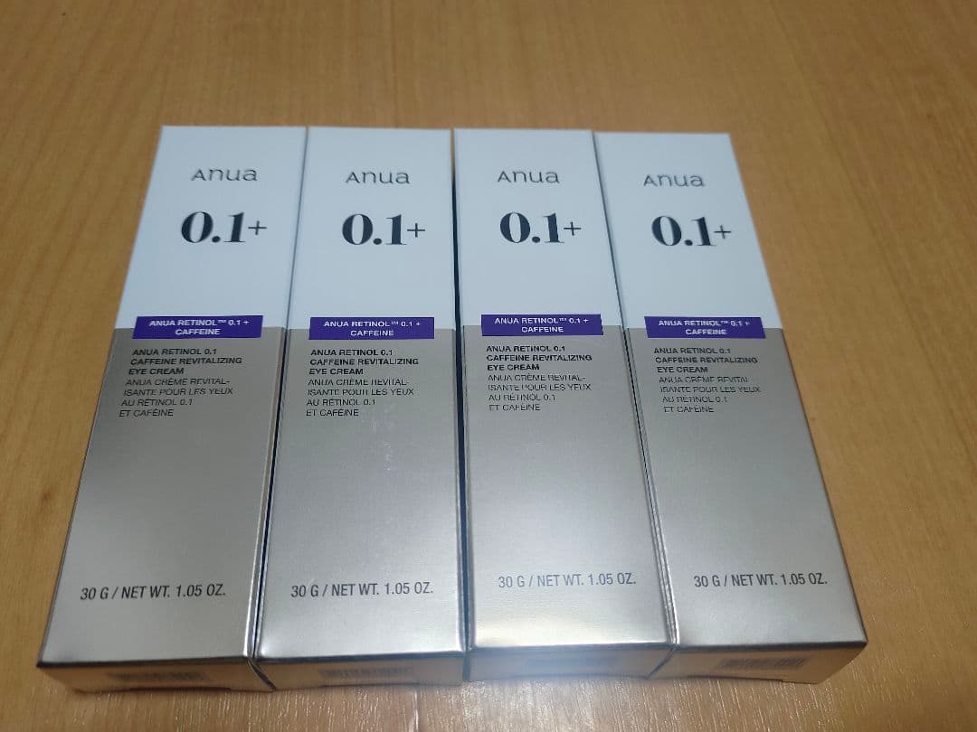 ANUA(アヌア) レチノール0.1カフェインアイクリーム 30g （4個）