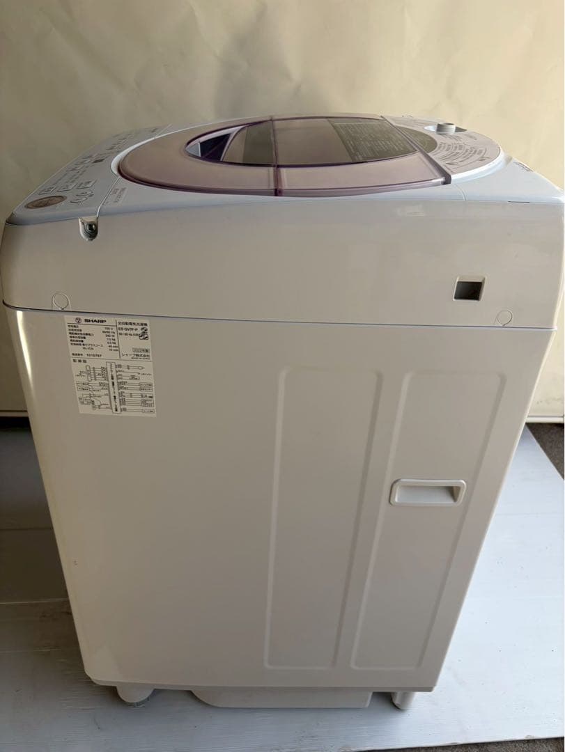 大阪府限定　配送設置無料　SHARP ES-GV7F 2022年製
