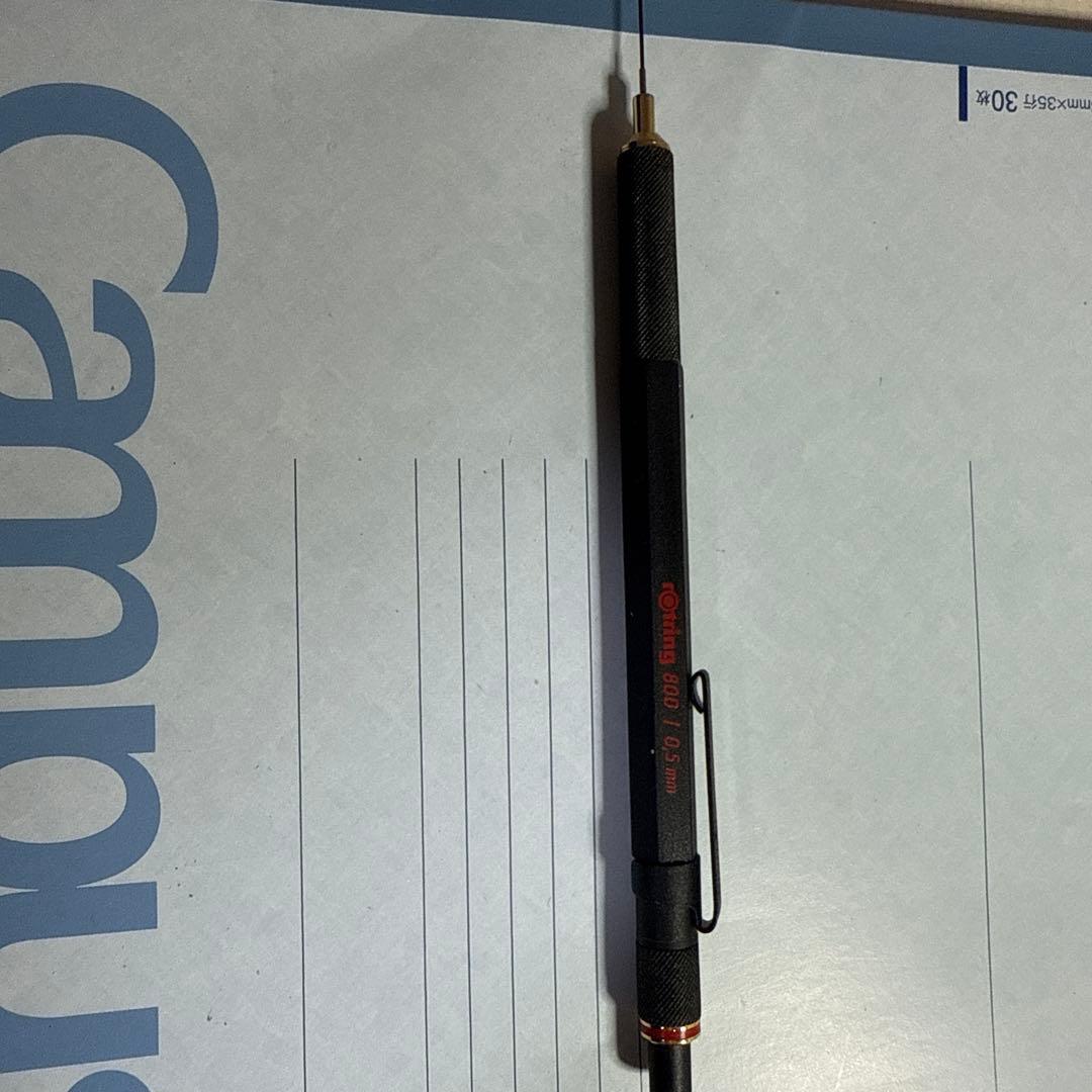 KawecoとrOtring800のシャープペンシル本体