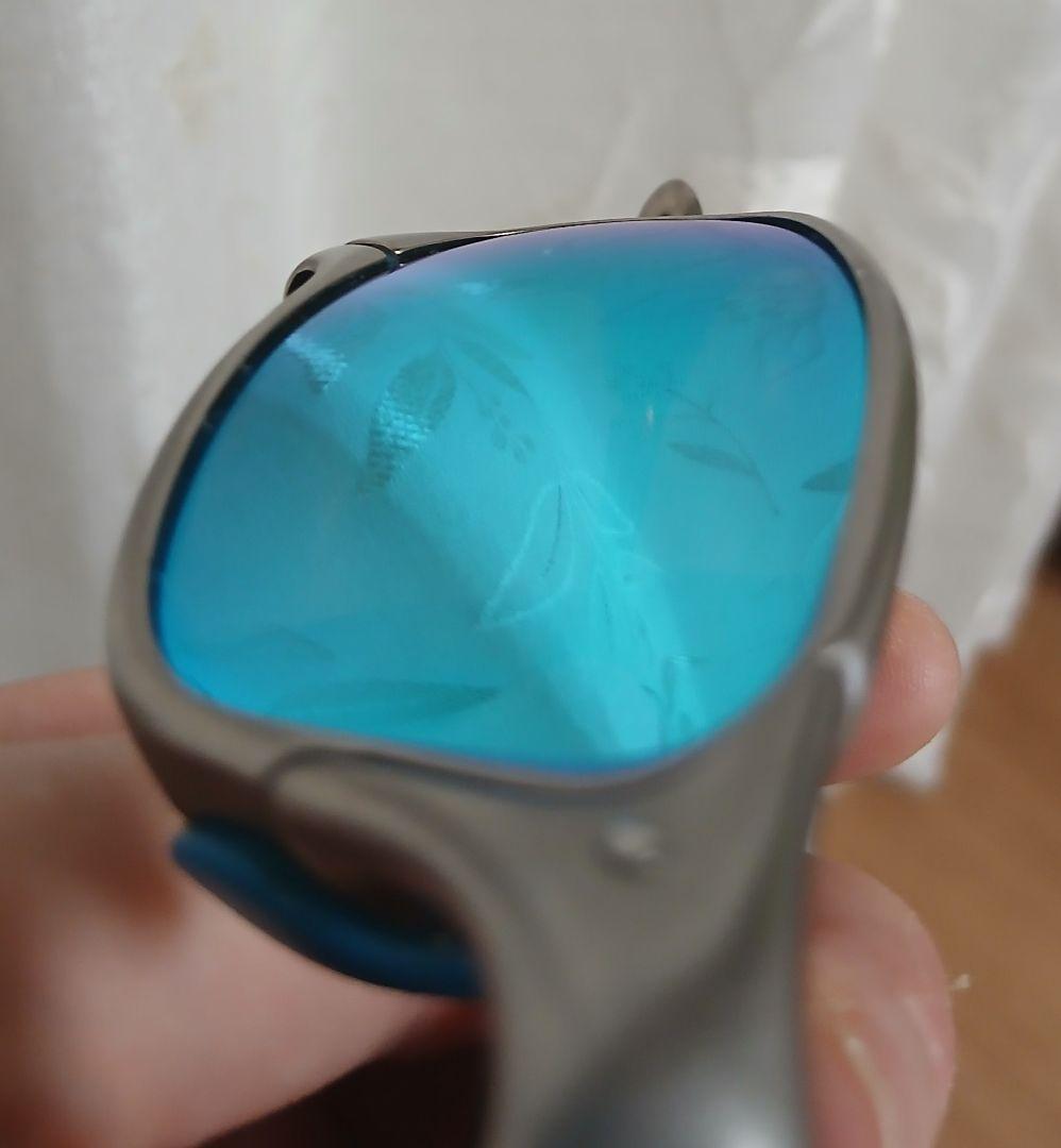 OAKLEY　ジュリエット ミラー偏光レンズ