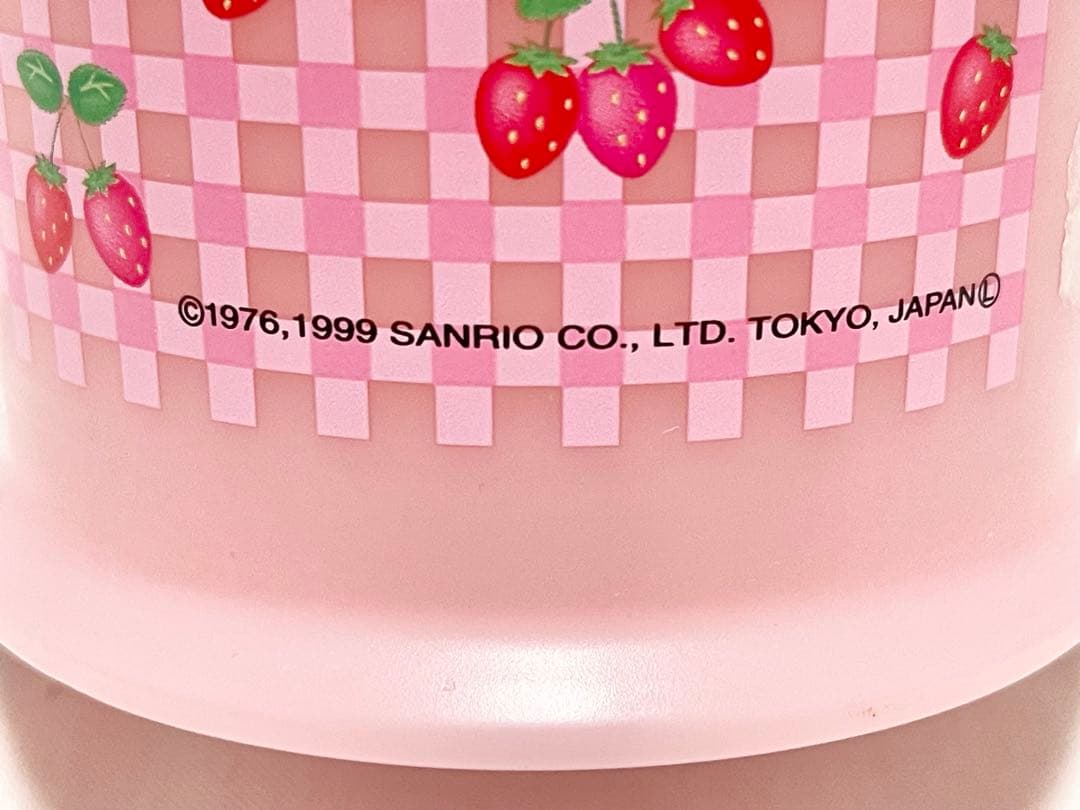 サンリオ キティ シャンプーボトル 顔ハナ 苺 1999年 レトロ 希少