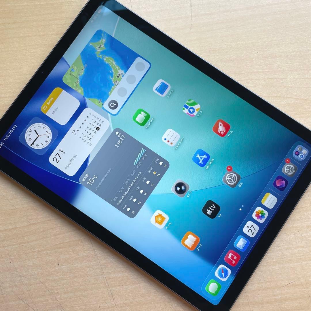 iPad Air 第4世代 A2072 cellular グレイ　64GB 美品