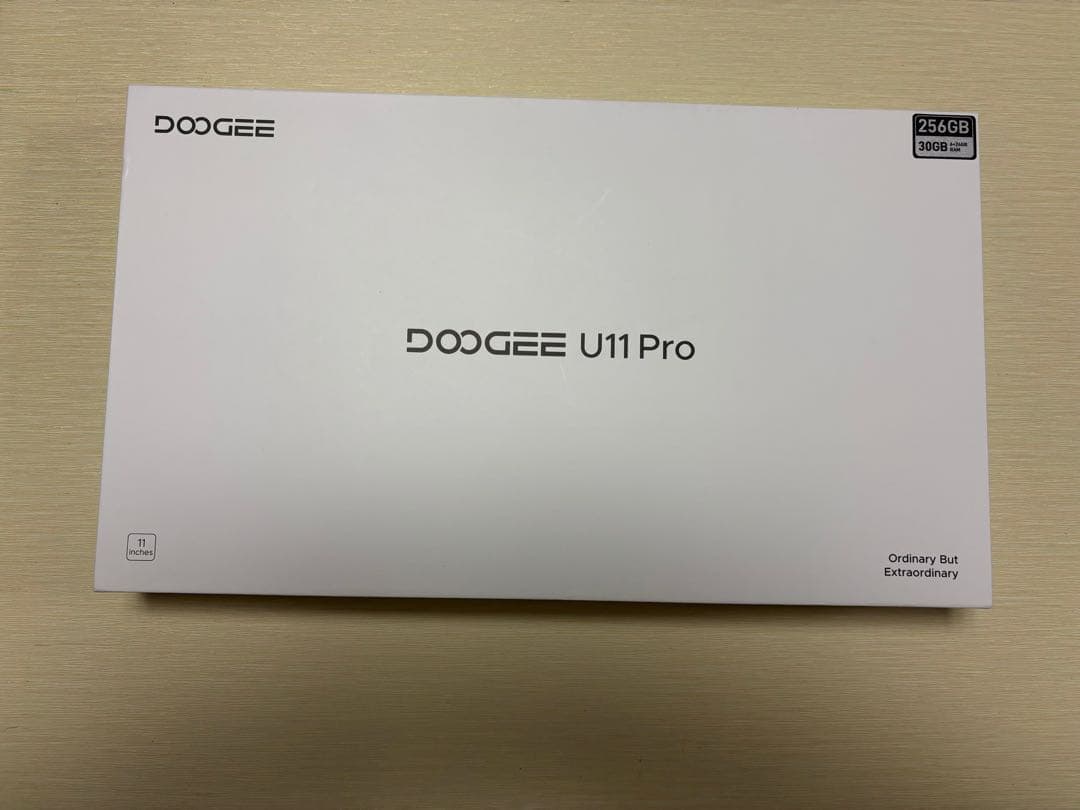 Android16 タブレット DOOGEE U11Pro アンドロイド