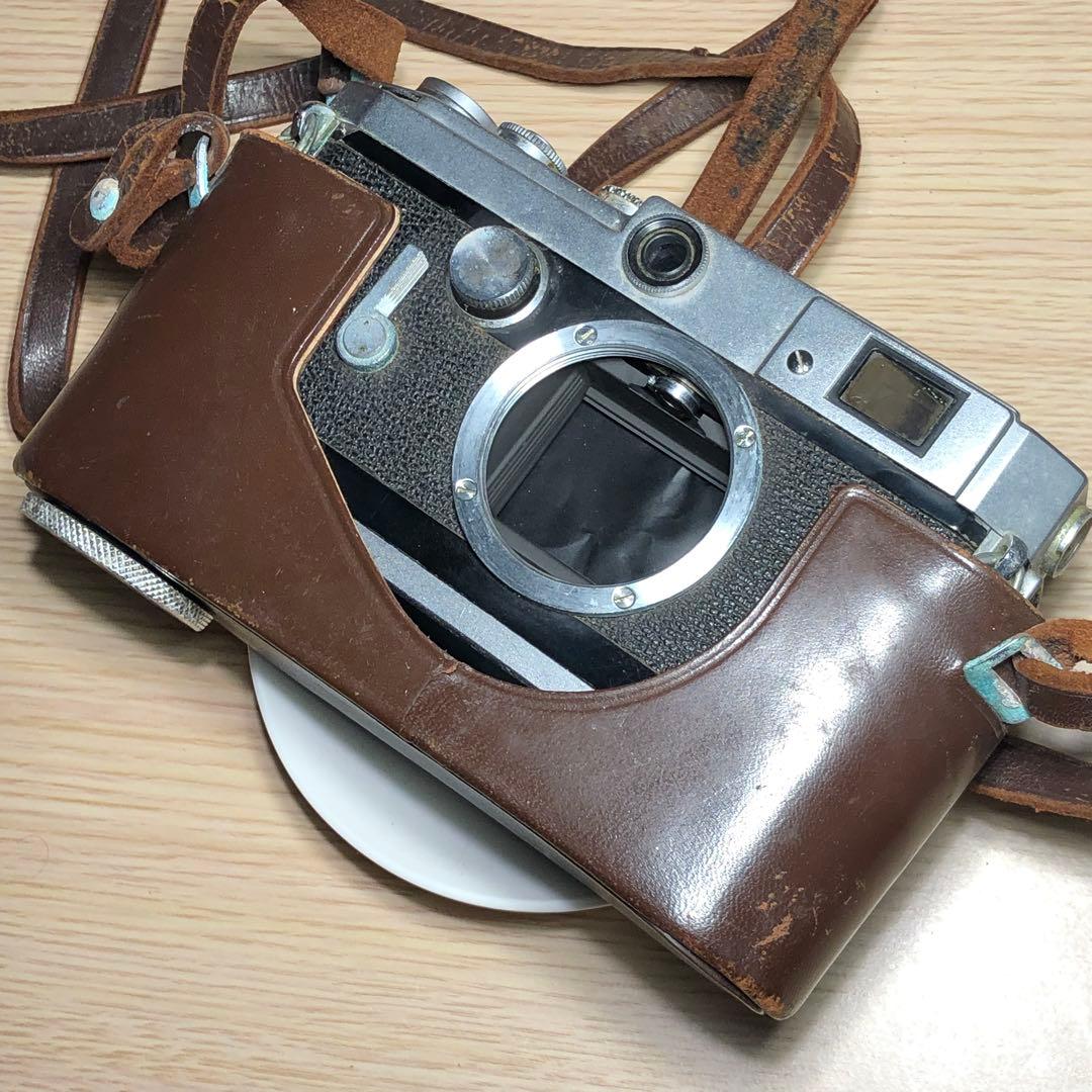 ケース付き　Canon VL2？　レンジファインダー　フィルムカメラ