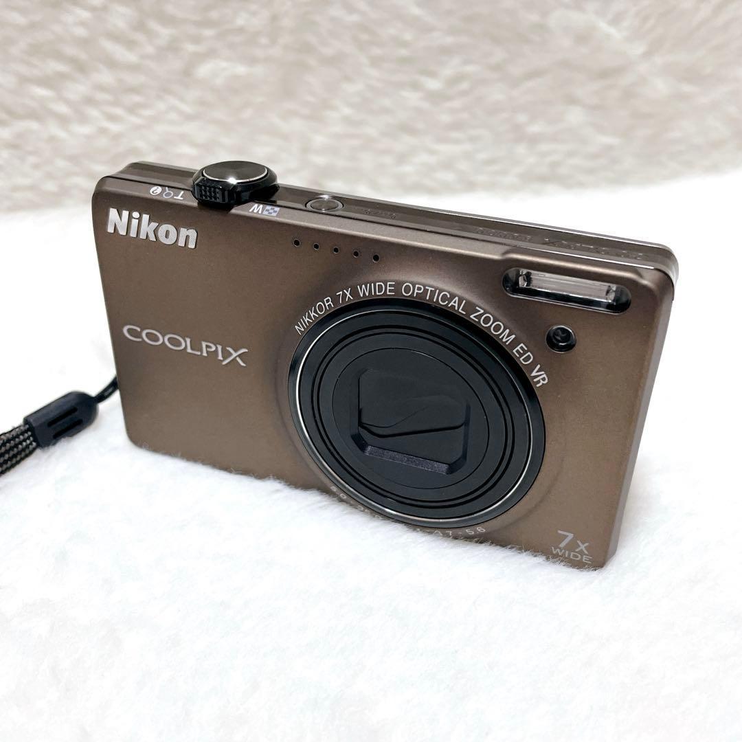 Nikon COOLPIX S6000 デジタルカメラ 7倍ズーム 付属品あり