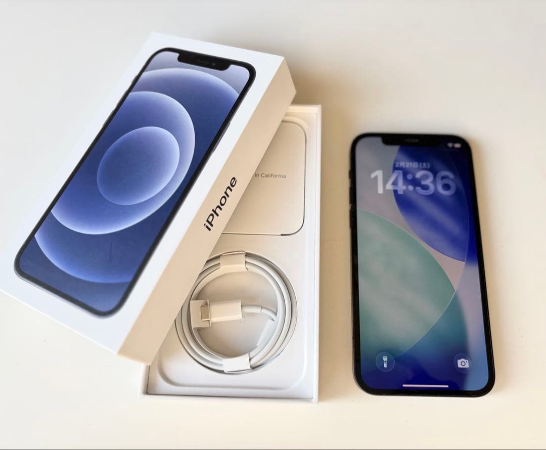 スマートフォン本体 iPhone12 128GB Black