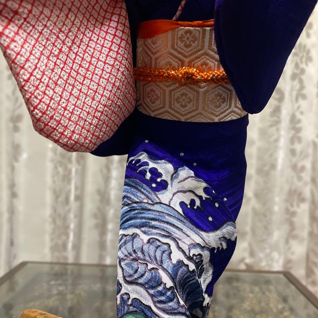 レトロ　とても美しい佐渡おけさ　人形　　高さ45㎝　美品