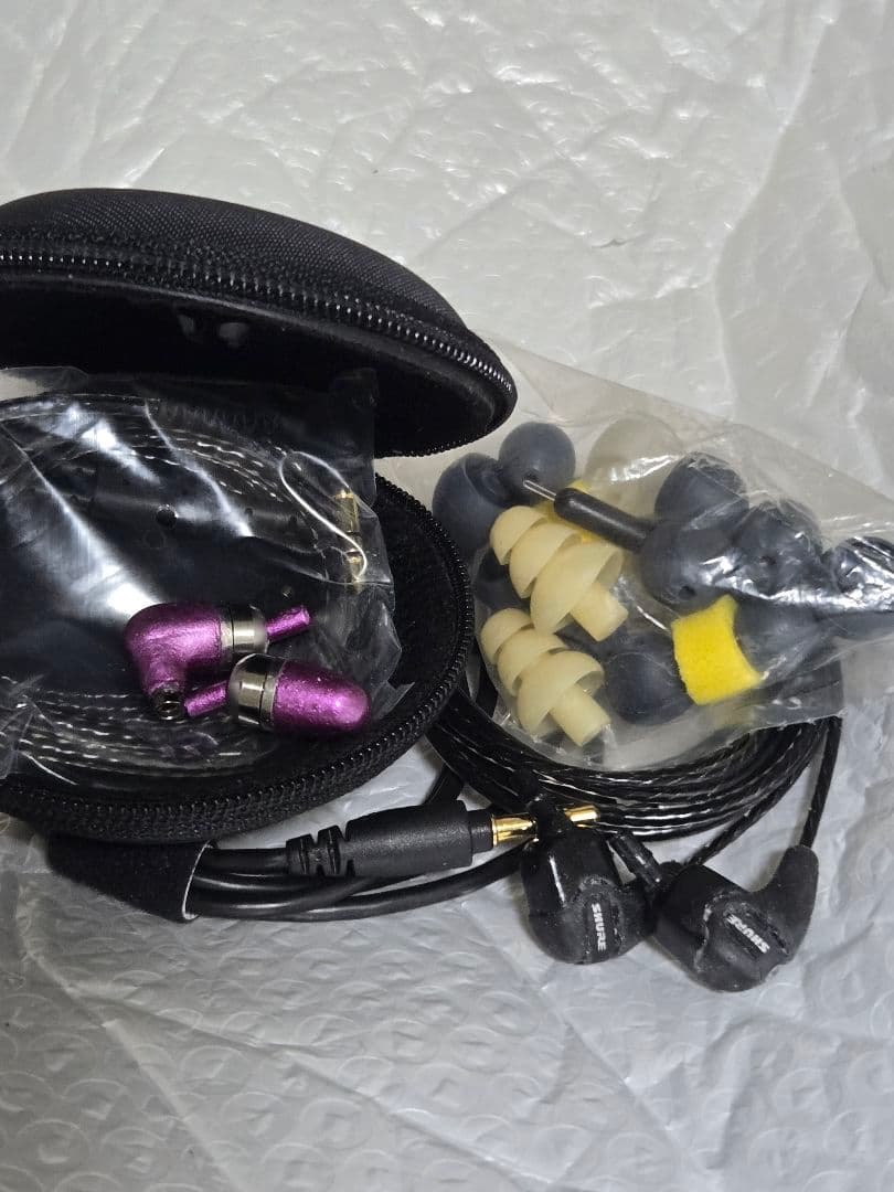【名機転生】SHURE E4c(MMCX化済)＋SE210(高耐久換装)セット
