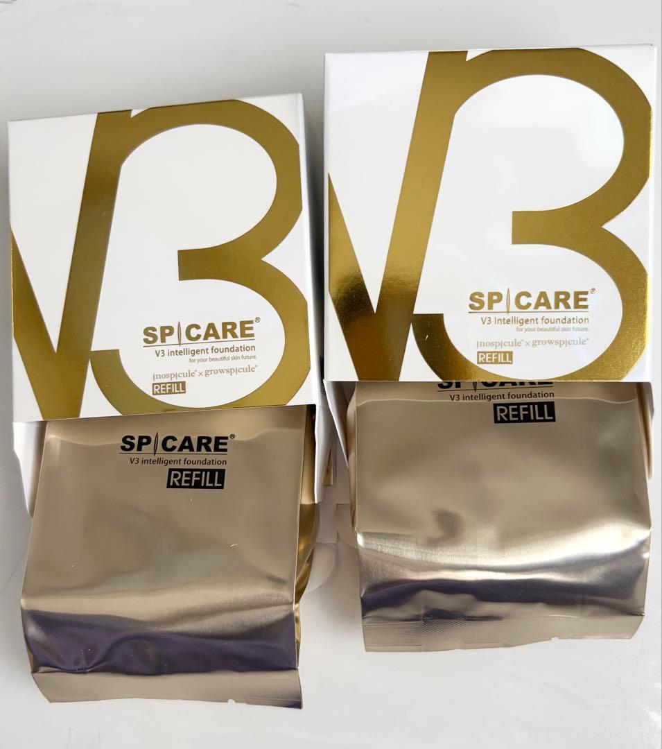 【新品】スピケアV3 intelligent foundation リフィル２個