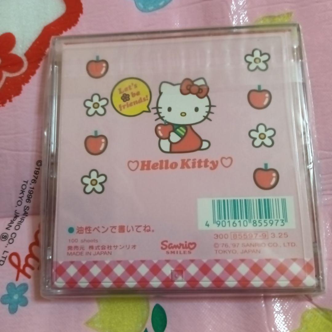 キティちゃん　透明メモ