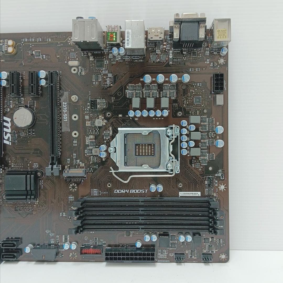 2m1204b2k マザーボード Z370-S01 MSI製 PCパーツ