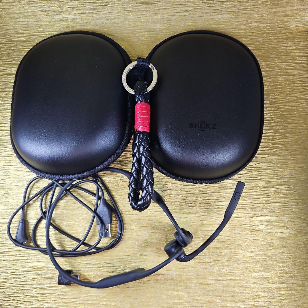 Shokz Open Comm 2UC Type-Cアダプター　骨伝導　美品