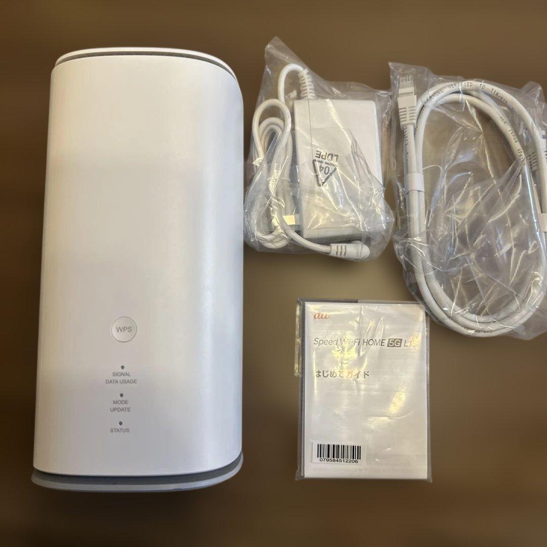 Speed Wi-Fi  5G L13 無線LANルーター　付属品◯