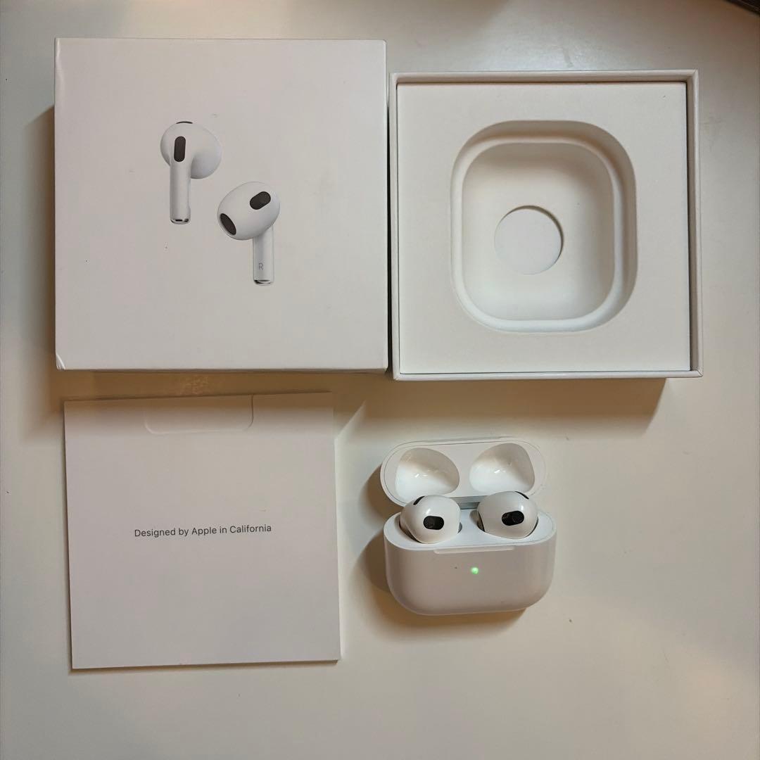 AirPods3 ノイズキャンなし ワイヤレス接続非対応 Lightning