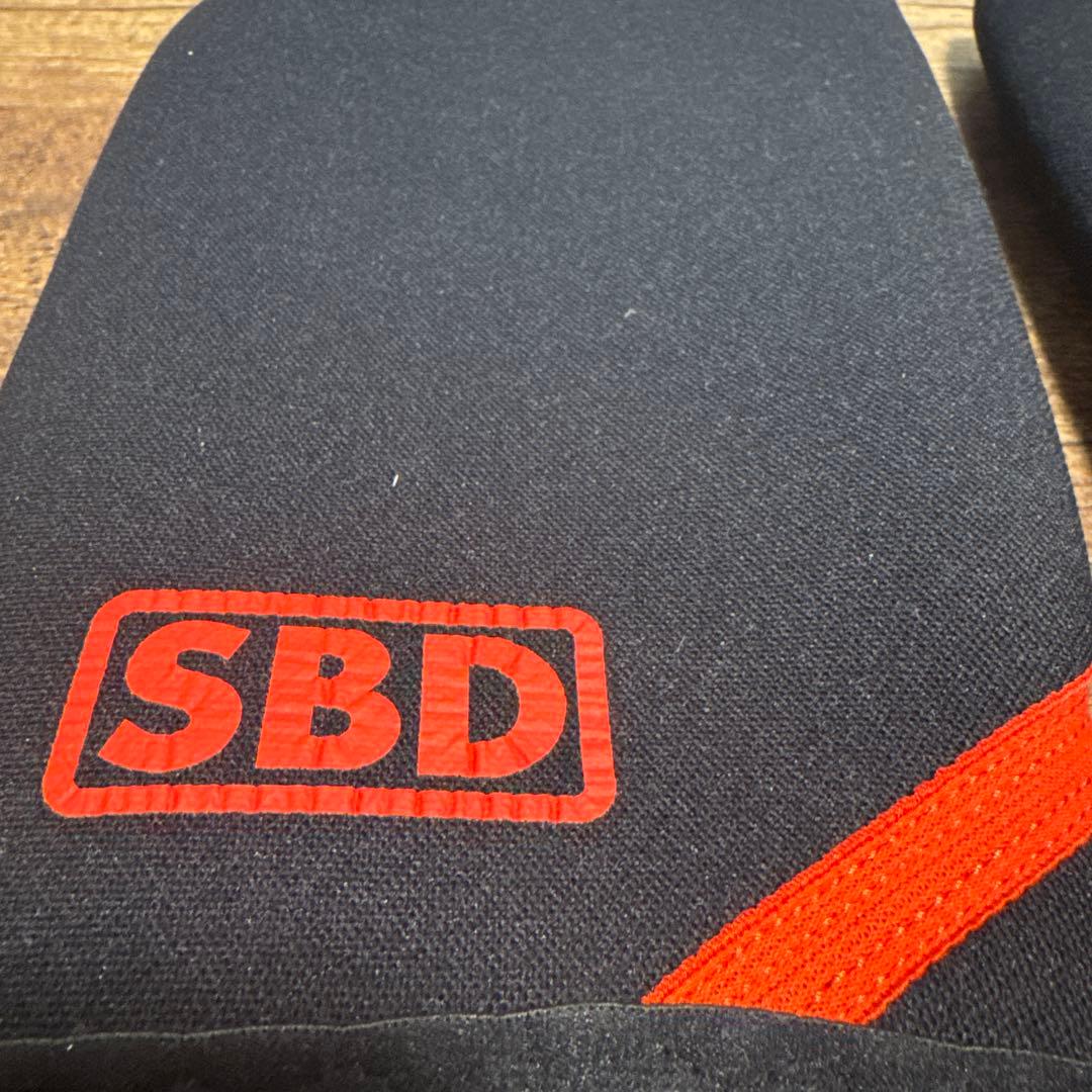 SBD 二ースリーブ 黒/赤 サイズL