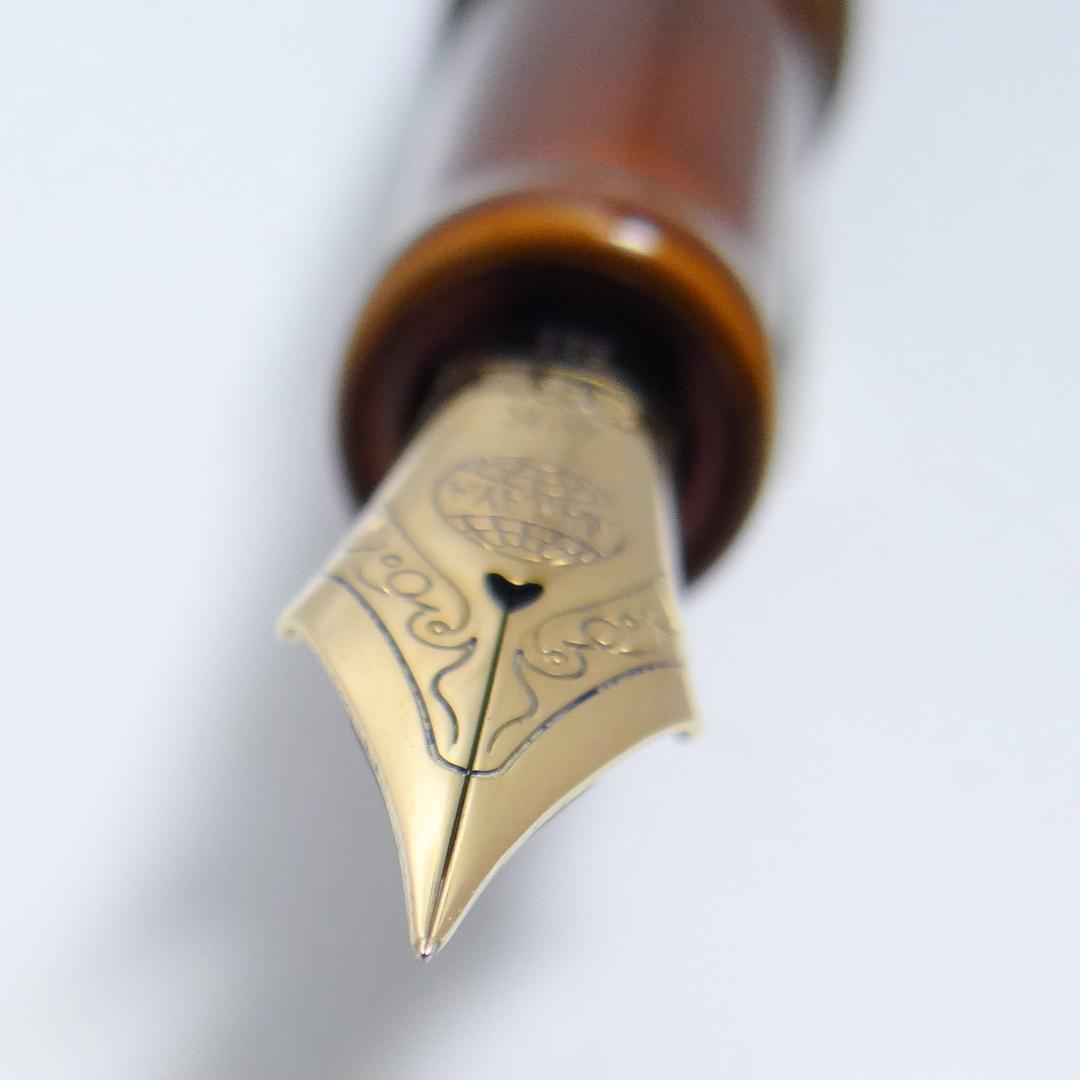 【かなり希少！】中屋万年筆 鴇溜 バーメイル蜘蛛 ネオスタンダード NAKAYA
