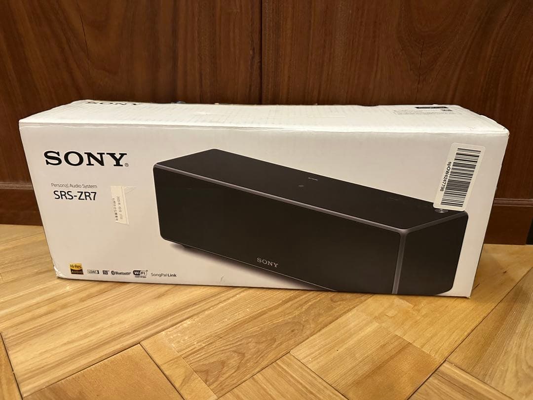 ソニー　SONY SRS-ZR7 ブラック ワイヤレススピーカー
