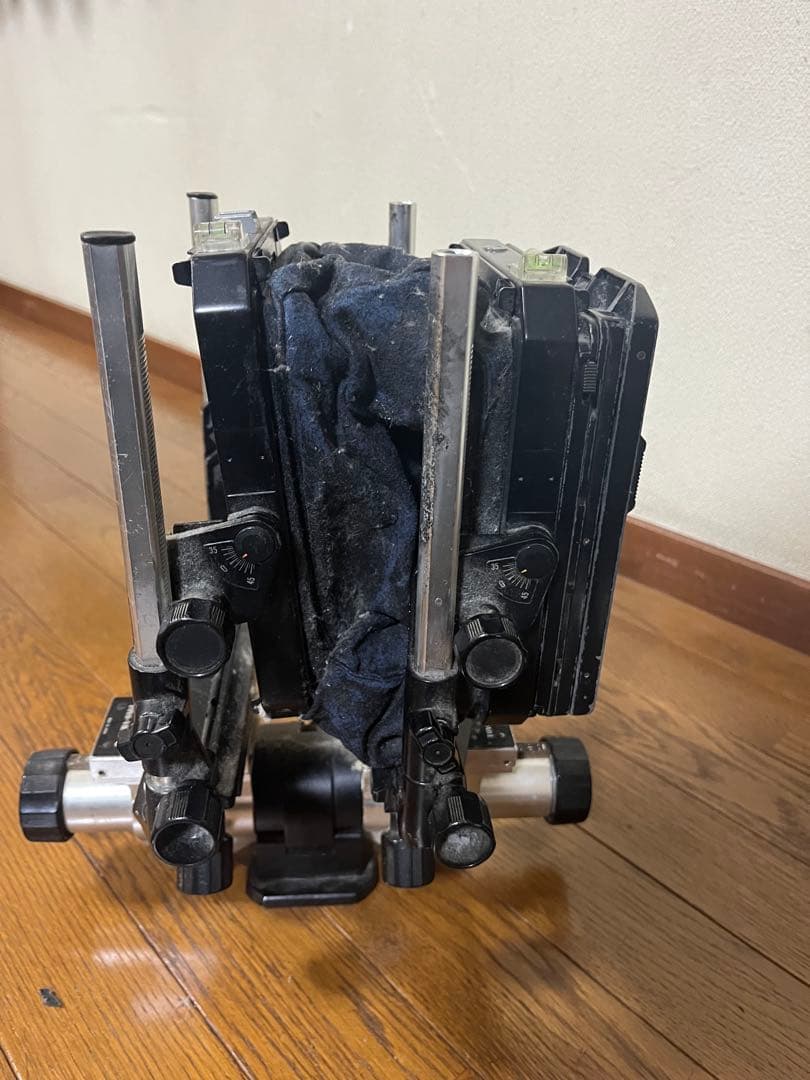TOYO VIEW 4×5 大判カメラ本体 露出計 フィルムホルダー等付き