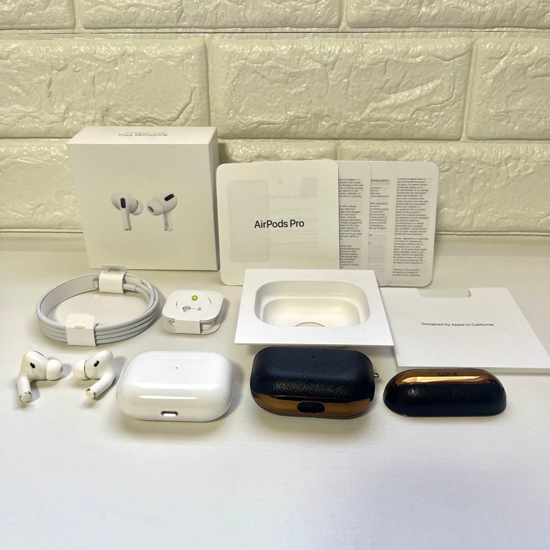 AirPods Pro エアーポッズプロ 第1世代 本体ケース カバーケース付き