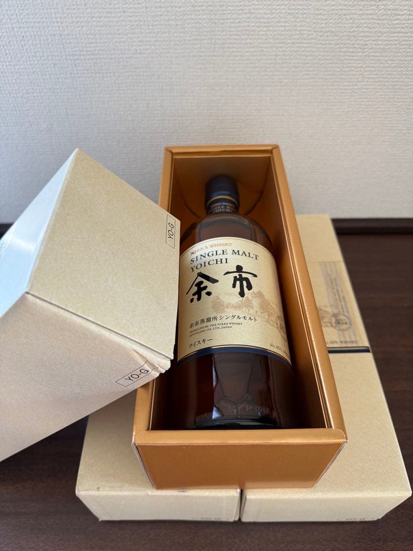 ニッカシングルモルト余市 700ml ギフトボックス入り　3本