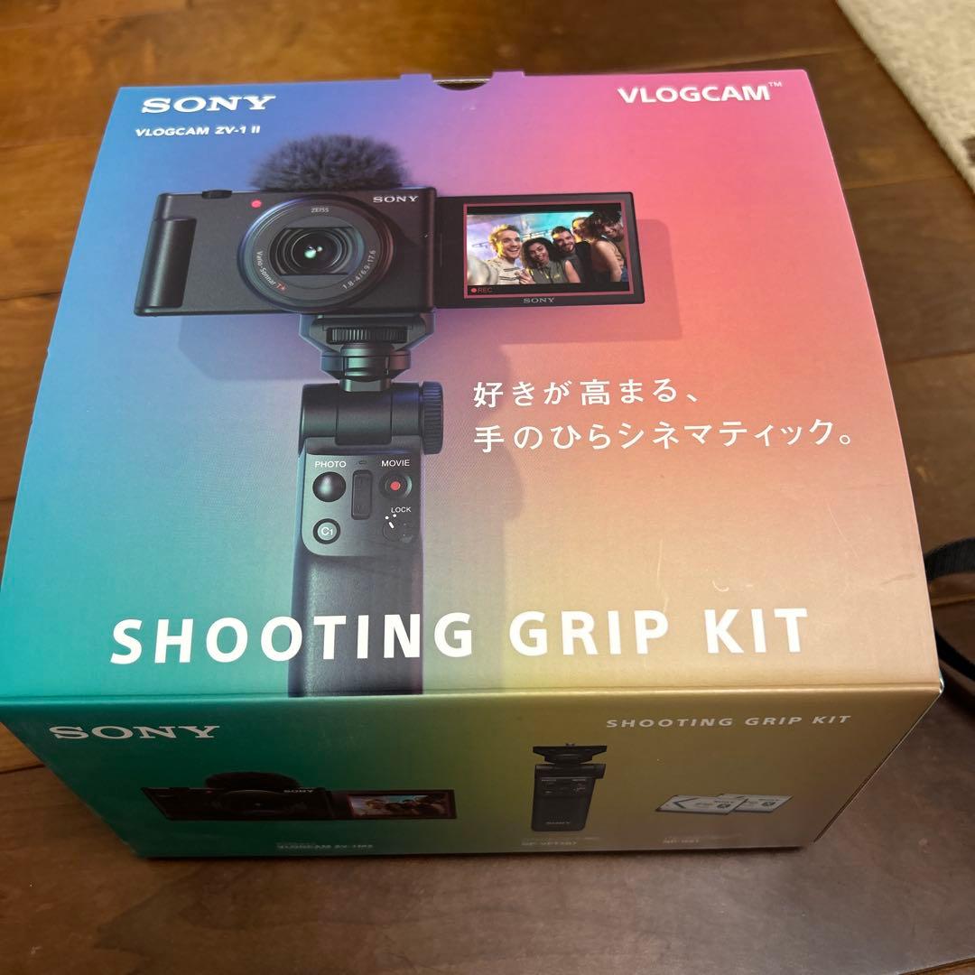 SONY VLOGCAM II シューティンググリップキット ZV-1M2G B