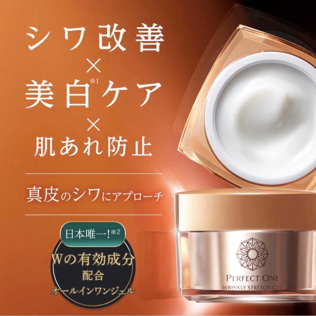 【新品未開封】50g×4パーフェクトワン リンクルストレッチジェル