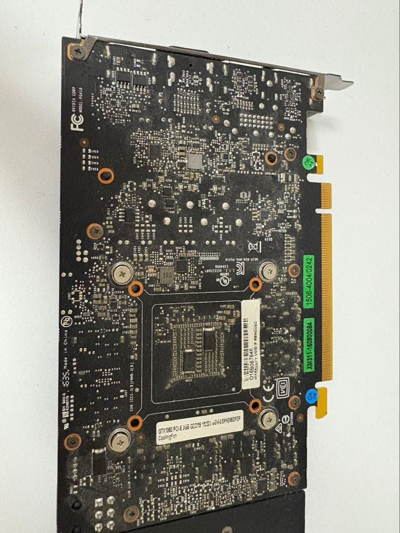 GTX1060 3GB グラフィックボード NVIDIA 動作実績あり