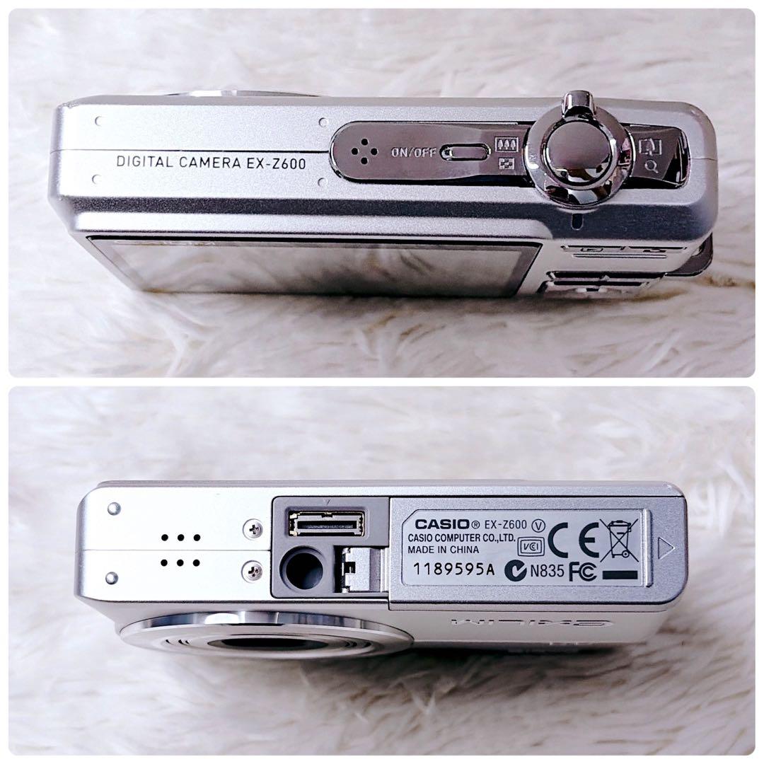 【美品】CASIO カシオ EXILIM EX-Z600 専用充電クレードル付
