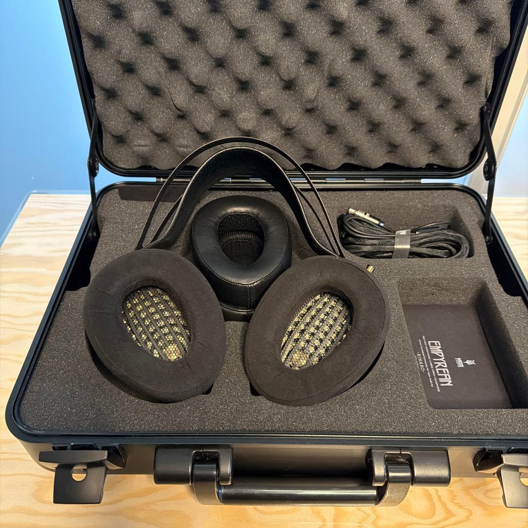 ヘッドホン Meze Audio Empyrean JET BLACK
