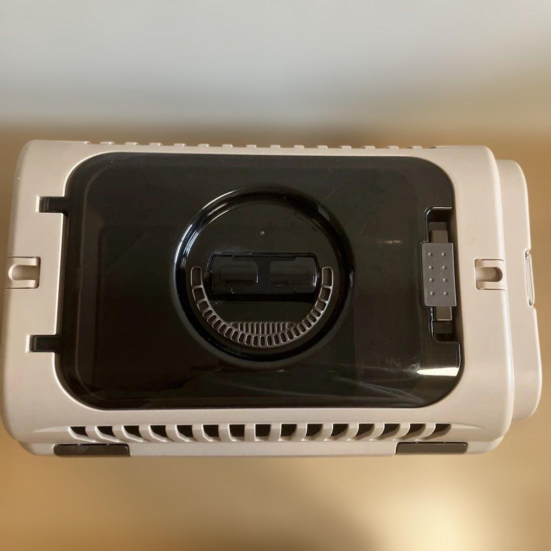 リッチェル キャンピングキャリーダブルドア 小型犬・猫用ダークブラウン Mサイズ