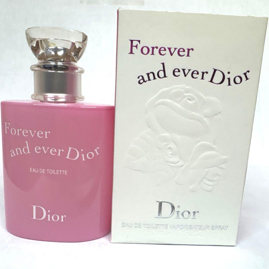 極美品箱付きディオール フォーエヴァ アンド エヴァー 50ml 香水廃盤