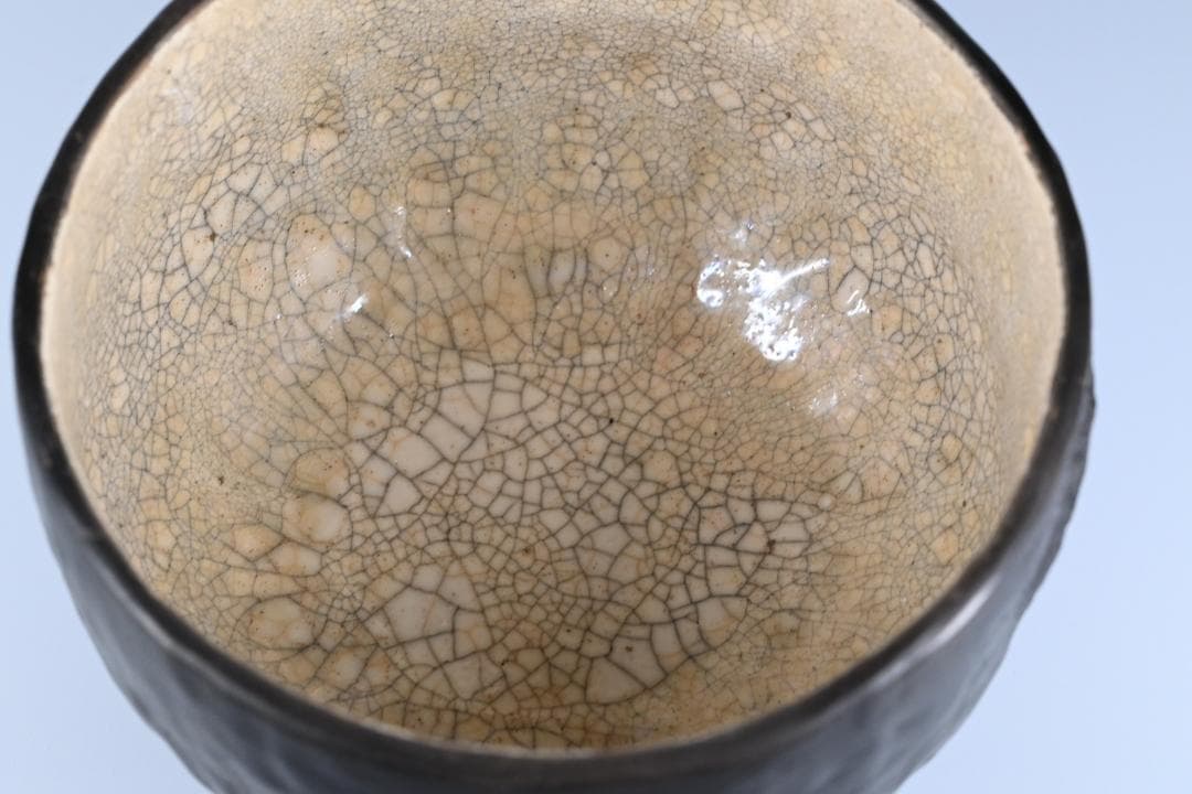 【希少品】中川鷺脚 作 楽茶碗 箱 茶道具 抹茶碗 煎茶道具 伝統工芸 茶碗