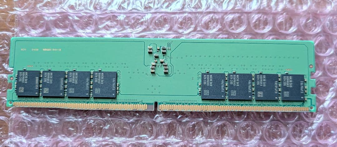 【1枚のみ】DDR5-5600 32GB Samsung製メモリ