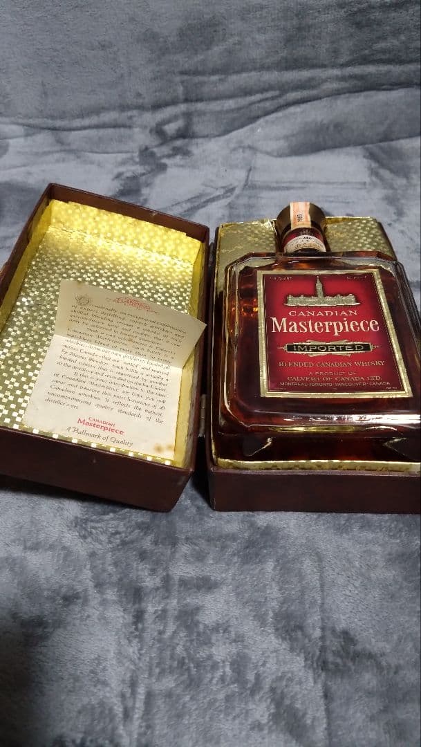 古酒　CANADIAN Masterpiece 750ml ウイスキー