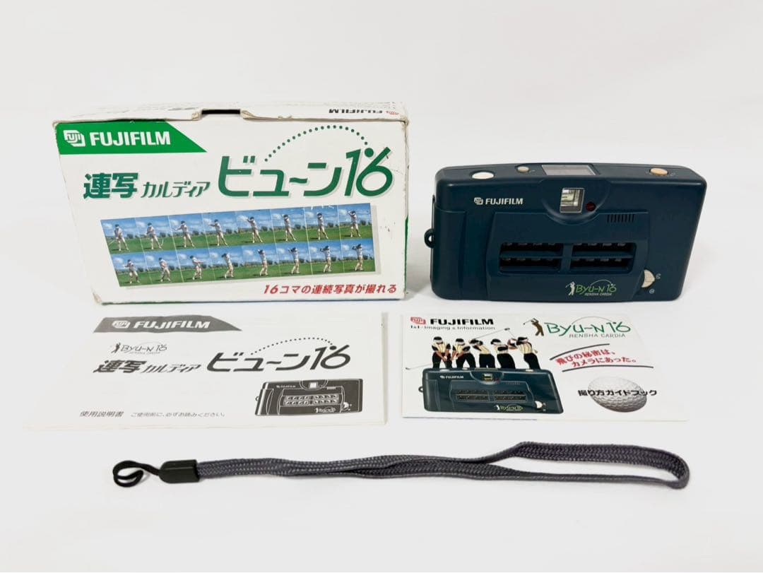 【美品】 FUJIFILM ビューン Byu-N 16 コンパクトカメラ