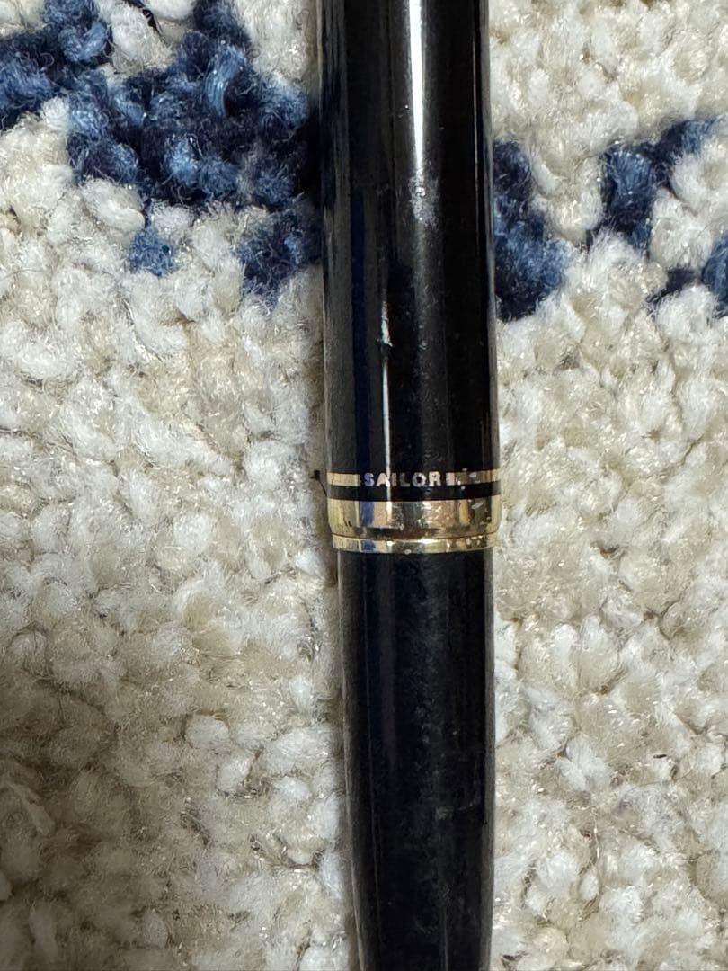 【当時物】SAILOR セーラー万年筆14K・プラチナ万年筆社18K